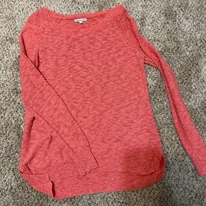 More of a peach color than orange